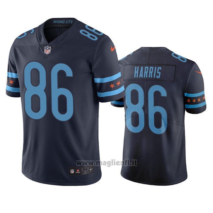 Maglia NFL Limited Chicago Bears Demetrius Harris Ciudad Edition Blu